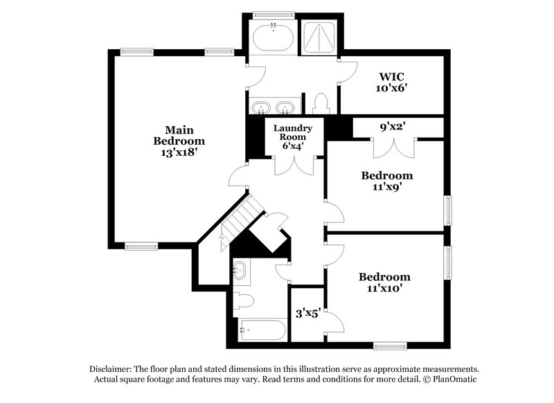 2,215/Mo, 3807 Riverside Pkwy Decatur, GA 30034 Floor Plan View 2