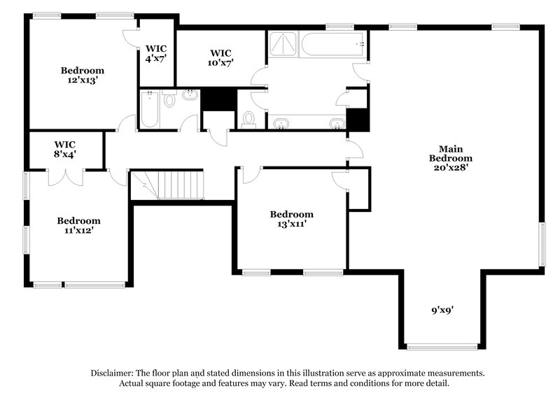 2,665/Mo, 2149 Eagles Nest Cir Decatur, GA 30035 Floor Plan View 2
