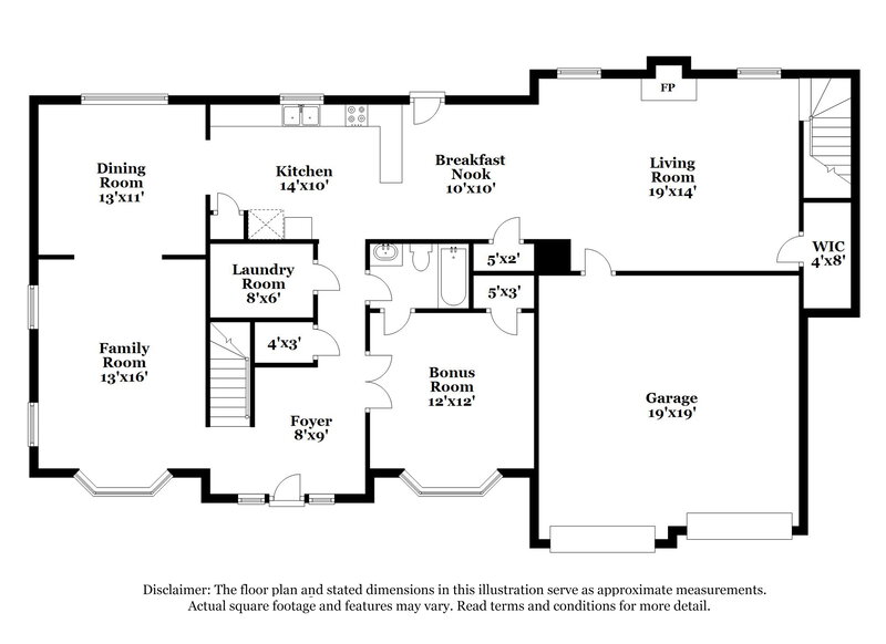 2,950/Mo, 7115 Suffolk Ln Fairburn, GA 30213 Floor Plan View 2
