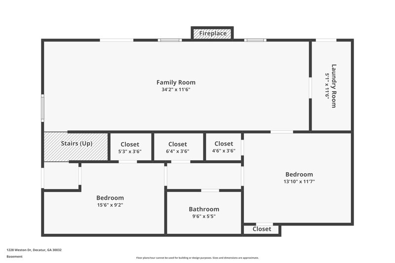 2,590/Mo, 1228 Weston Dr Decatur, GA 30032 Floor Plan View