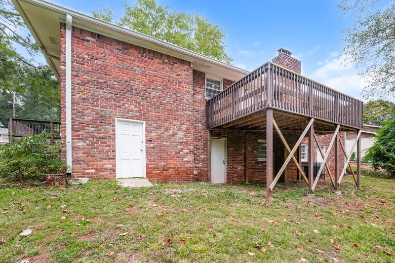 2,590/Mo, 1228 Weston Dr Decatur, GA 30032 Rear View 2
