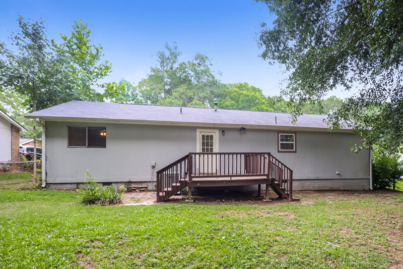 1,475/Mo, 6133 Fieldcrest Dr Morrow, GA 30260 Rear View