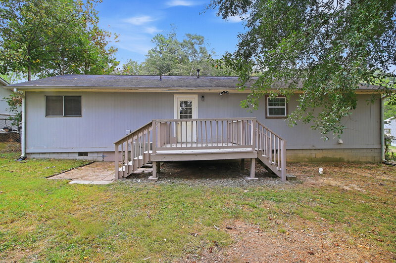 1,555/Mo, 6133 Fieldcrest Dr Morrow, GA 30260 Rear View