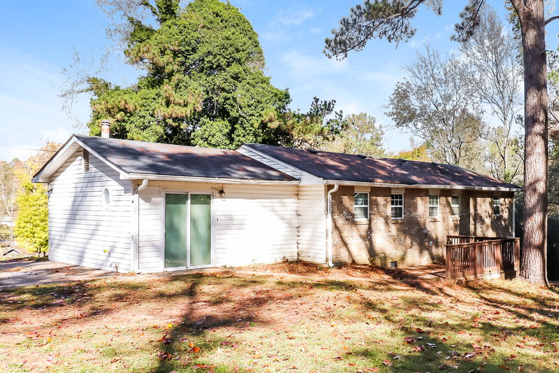 1,545/Mo, 3244 Stone Ct Douglasville, GA 30134 Rear View