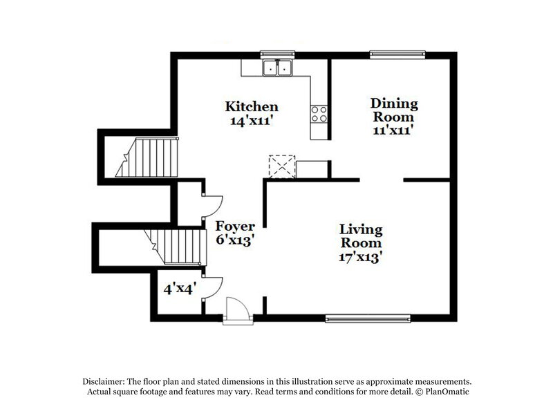 2,270/Mo, 2264 Old Concord Dr SE Covington, GA 30016 Floorplan View