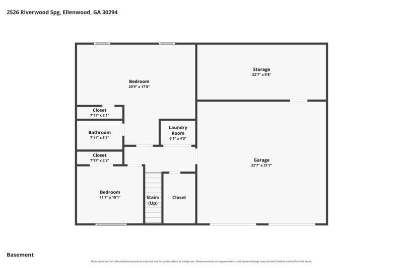 2,470/Mo, 2526 Riverwood Spg Ellenwood, GA 30294 Floorplan View