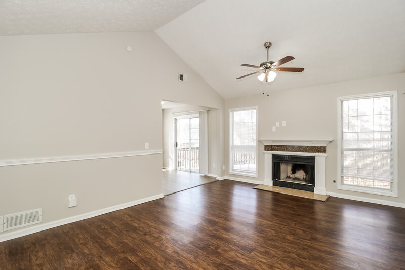 3,130/Mo, 2526 Riverwood Spg Ellenwood, GA 30294 Living Room View 2