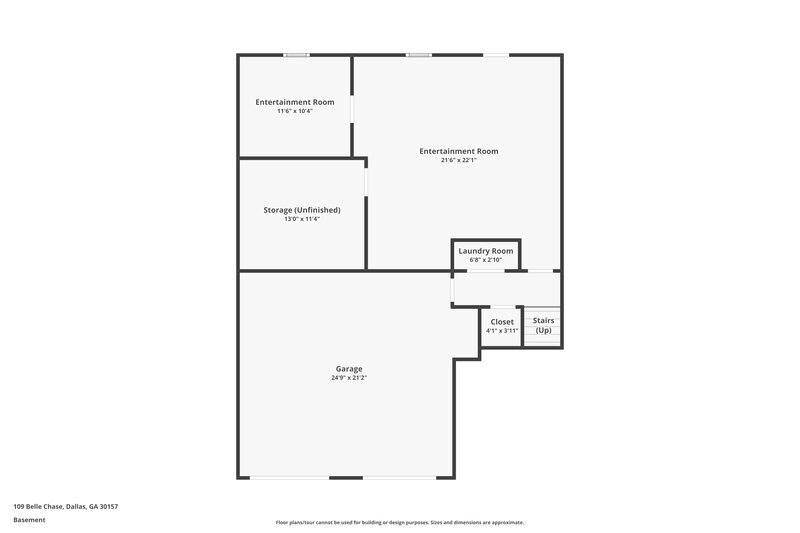 2,470/Mo, 109 Belle Chase Dallas, GA 30157 Floor Plan View