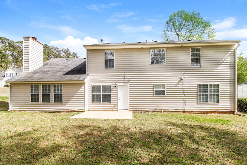 2,505/Mo, 6583 Carriage Ln Stone Mountain, GA 30087 Rear View