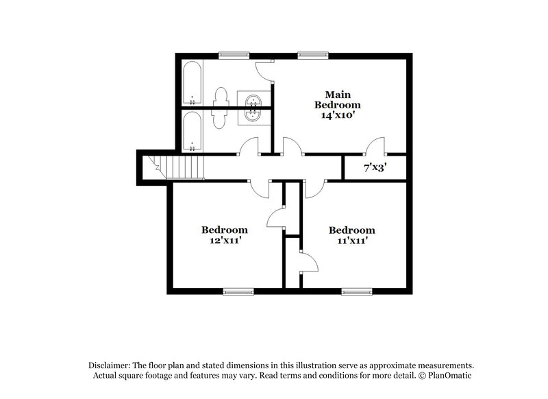 2,095/Mo, 1009 Hicksmil Dr Sw Marietta, GA 30060 Floor Plan View