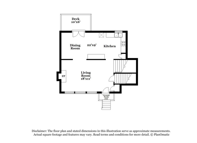 2,095/Mo, 1009 Hicksmil Dr Sw Marietta, GA 30060 Floor Plan View 2