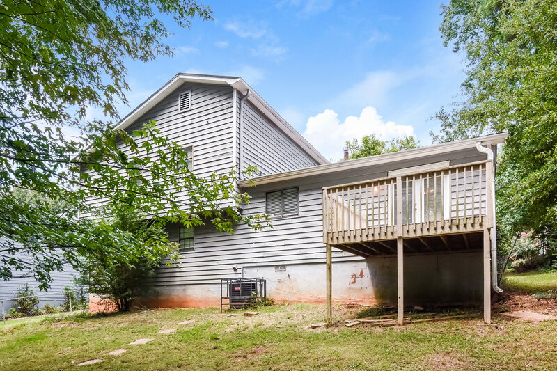 2,095/Mo, 1009 Hicksmil Dr Sw Marietta, GA 30060 Rear View 2