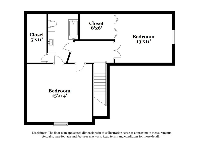 1,955/Mo, 7957 Lakewind Ct Douglasville, GA 30134 Floor Plan View 2