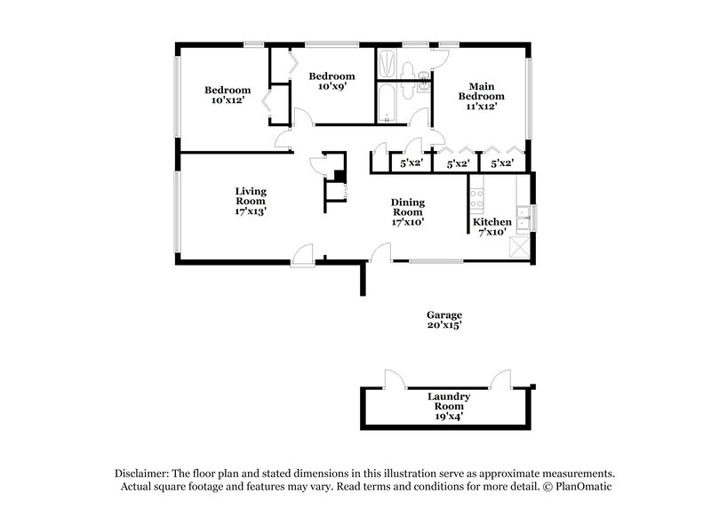 0/Mo, 201 LYDIA DR Atlanta, GA 30315 Floor Plan View
