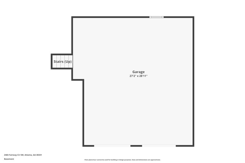 1,805/Mo, 2465 FAIRWAY Circle SW Atlanta, GA 30331 Floor Plan View 3