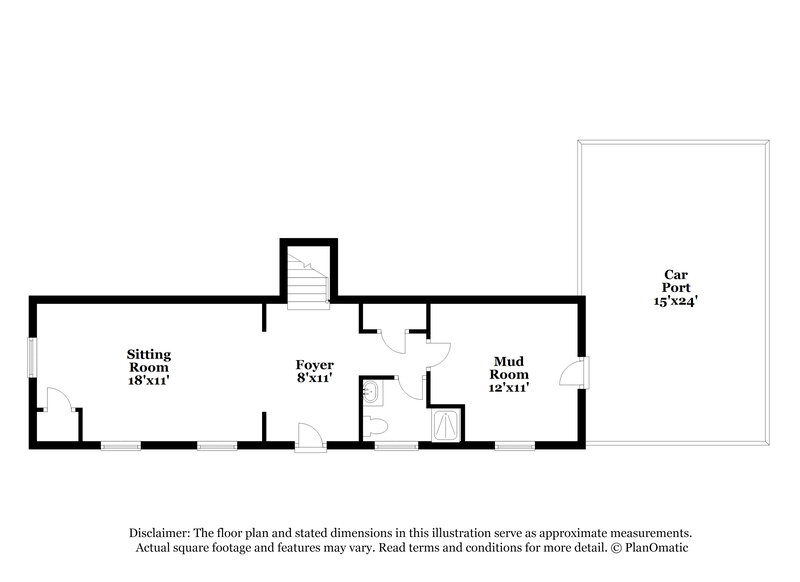 2,410/Mo, 2810 Swansea Ct Atlanta, GA 30349 Floorplan View