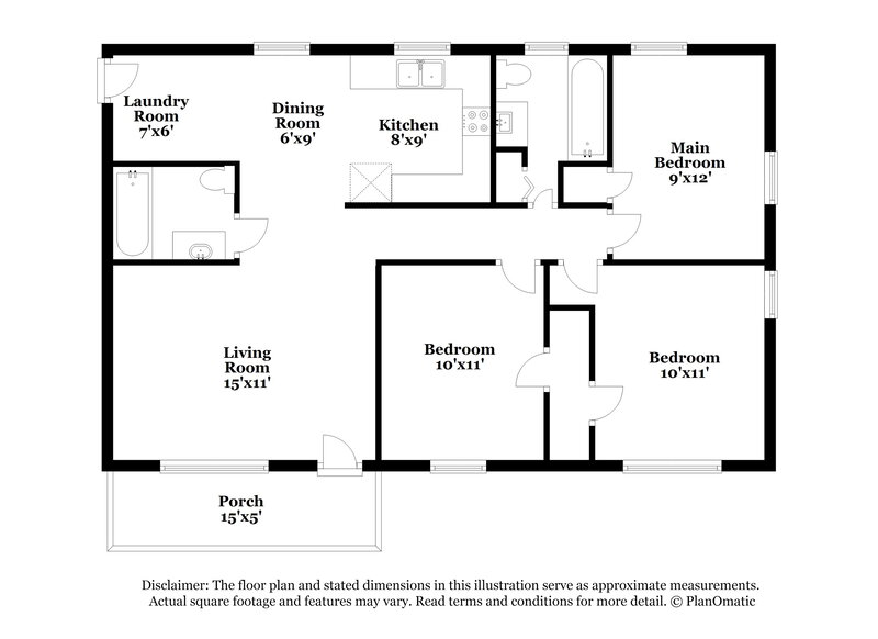 0/Mo, 3343 Renault Road SE Atlanta, GA 30354 Floor Plan View