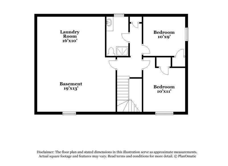 1,865/Mo, 3523 Forrest Park Road Atlanta, GA 30354 Floor Plan View