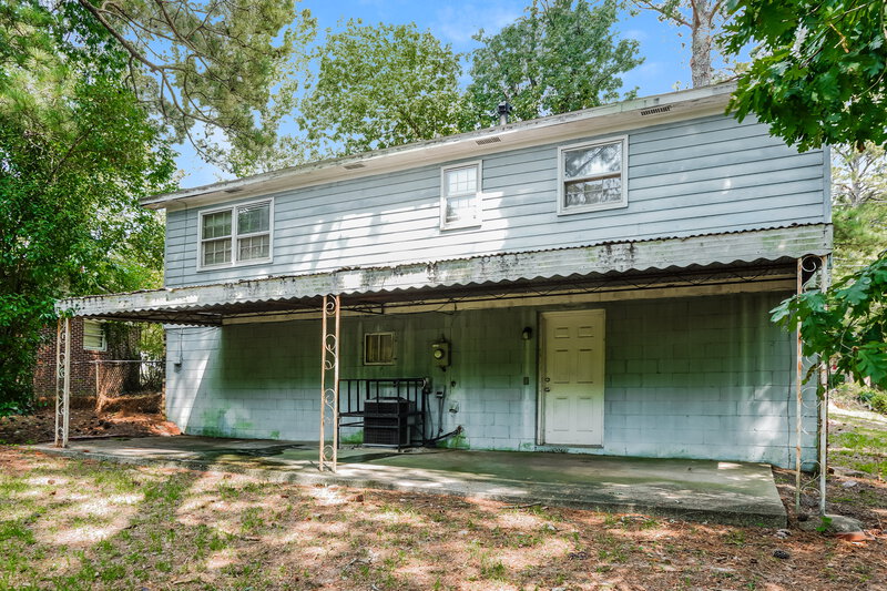 1,865/Mo, 3523 Forrest Park Road Atlanta, GA 30354 Rear View 2