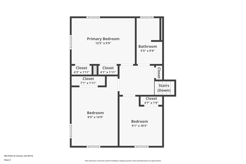 0/Mo, 482 Palm St Canton, GA 30115 Floorplan View 2