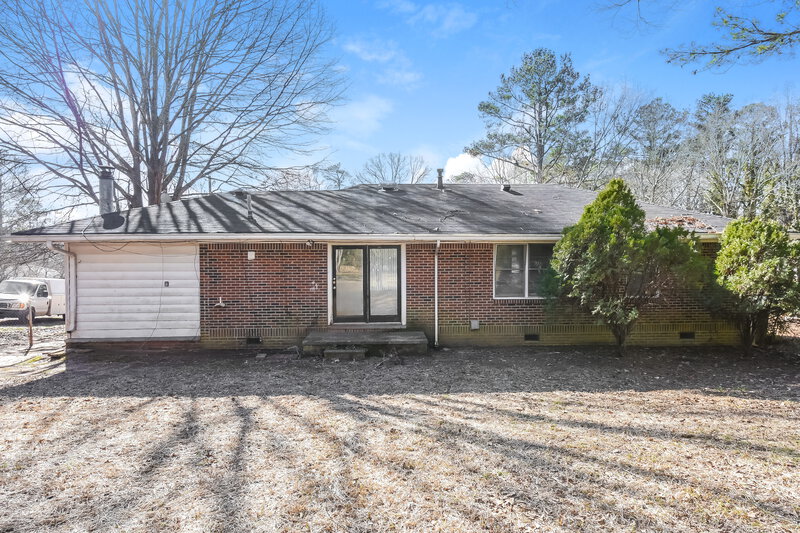 1,840/Mo, 1642 Pine Cir Austell, GA 30168 Rear View