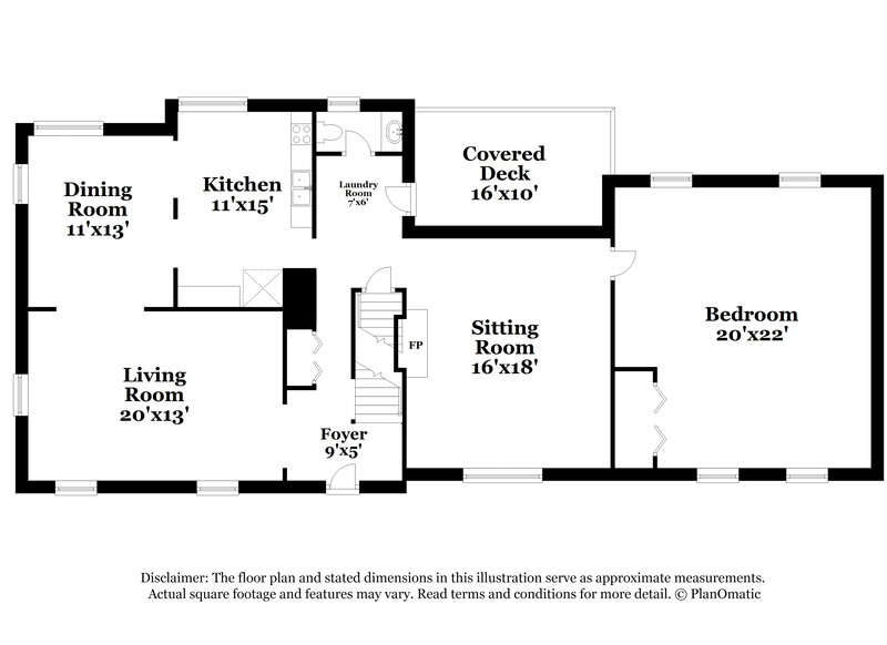 2,060/Mo, 6958 Pleasant Dr Austell, GA 30168 Floorplan View