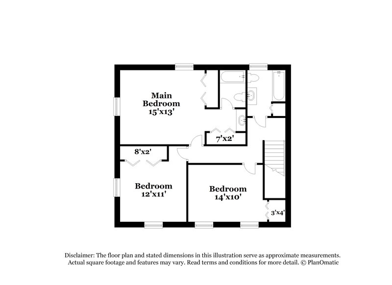 2,060/Mo, 6958 Pleasant Dr Austell, GA 30168 Floorplan View 2