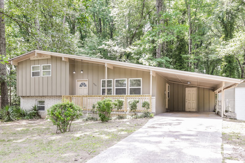 1,670/Mo, 5535 Longmeadow Ln College Park, GA 30349 Front View