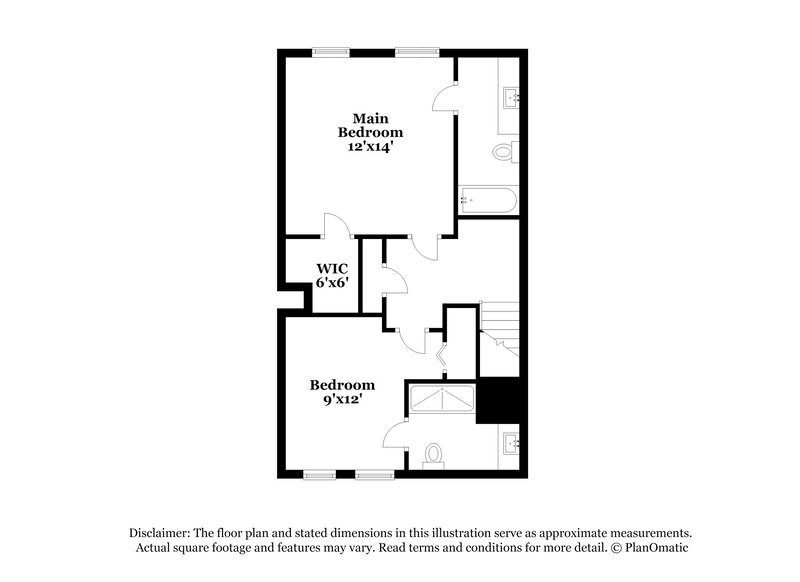 1,350/Mo, 1103 Mccords Cor NW Conyers, GA 30012 Floor Plan View