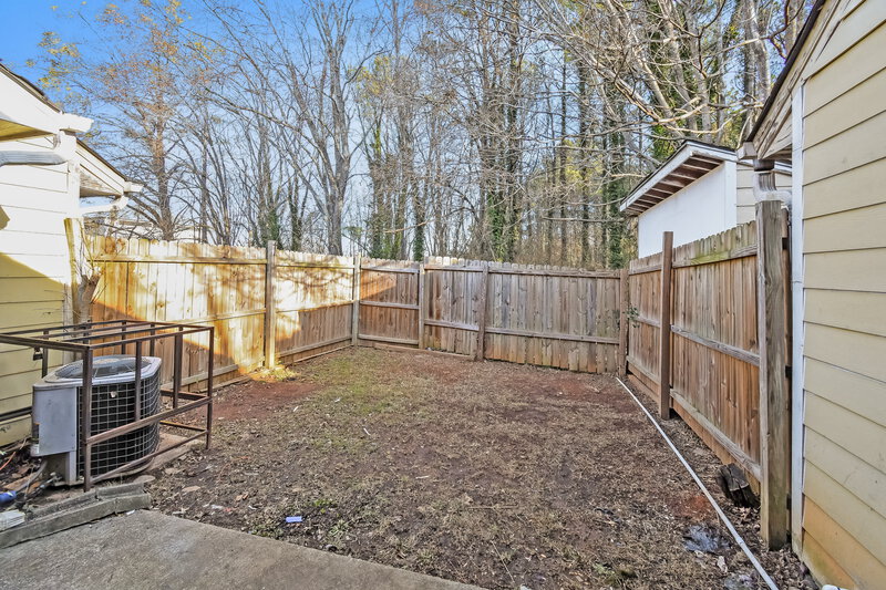 1,495/Mo, 1651 Winchester Way Conyers, GA 30013 Rear View