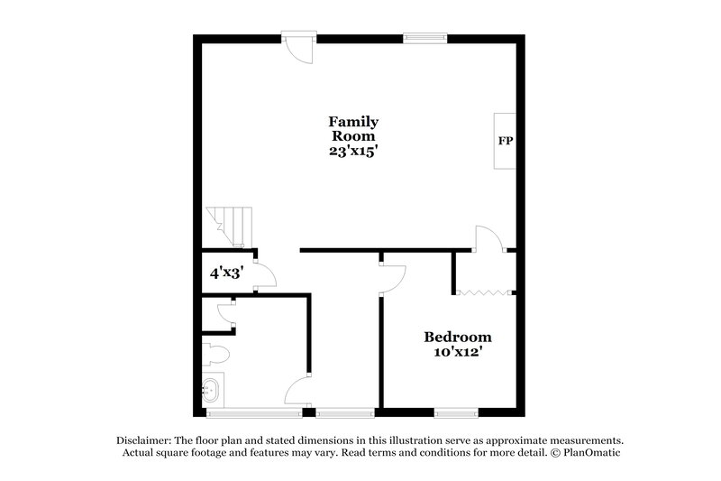 2,015/Mo, 1731 Underwood Dr Conyers, GA 30013 Floor Plan View 2