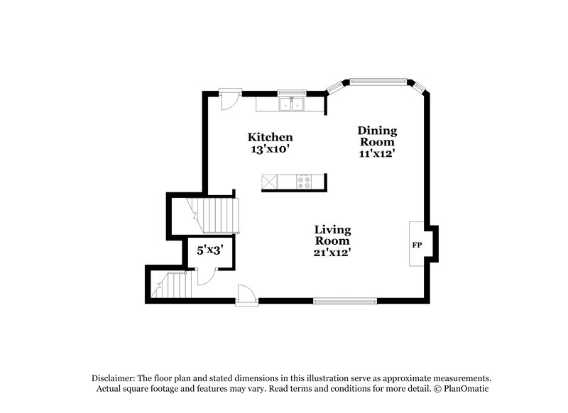 1,870/Mo, 2918 High Brook Way Conyers, GA 30094 Floorplan View 2