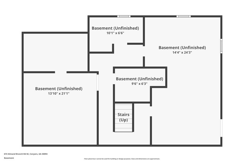1,890/Mo, 672 Almand Branch Road Conyers, GA 30094 Floorplan View 3