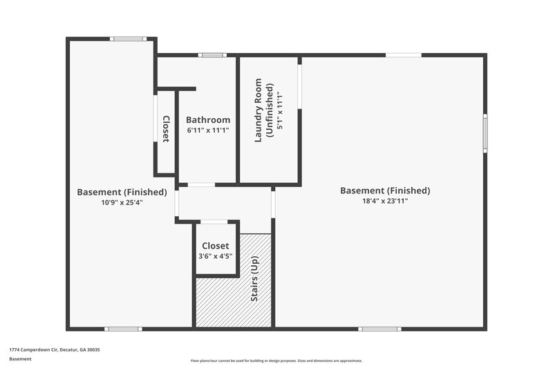 2,580/Mo, 1774 Camperdown Cir Decatur, GA 30035 Floor Plan View