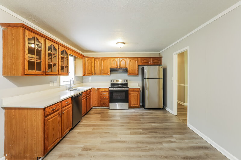 1,510/Mo, 1338 W Stoneybrook Dr Douglasville, GA 30134 Kitchen View 2