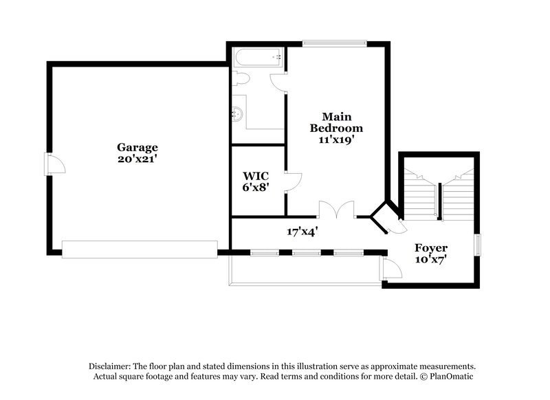 3,020/Mo, 6804 Knollwood Dr Douglasville, GA 30135 Floor Plan View