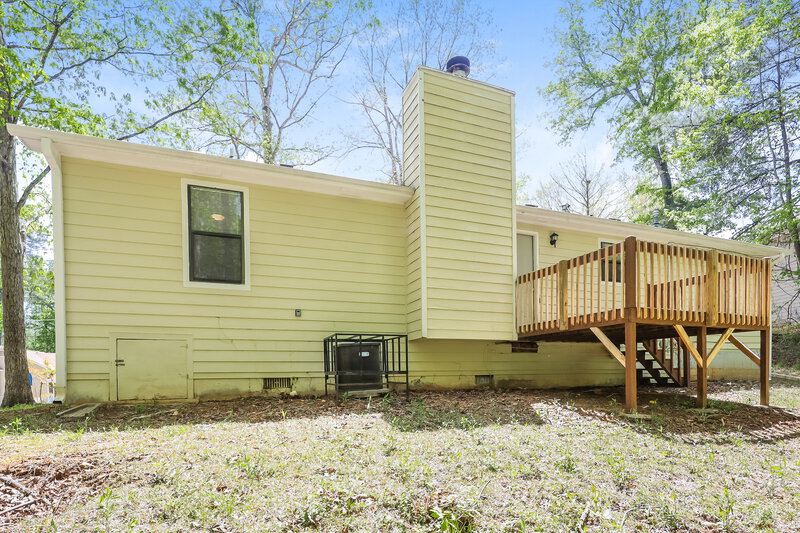 1,550/Mo, 7774 Mountain Creek Way Douglasville, GA 30134 Rear View