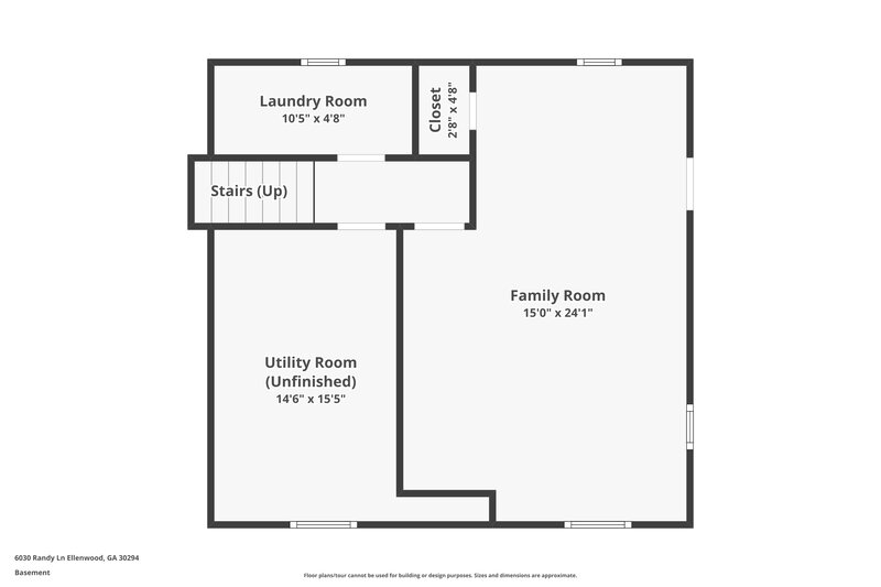 1,695/Mo, 6030 Randy Ln Ellenwood, GA 30294 Floor Plan View 2