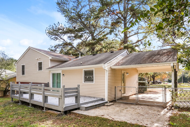 1,695/Mo, 6030 Randy Ln Ellenwood, GA 30294 Rear View