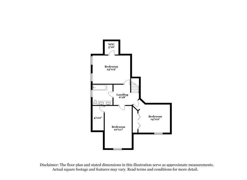 2,230/Mo, 12234 Molly Sue Ln Fayetteville, GA 30215 Floor Plan View 3