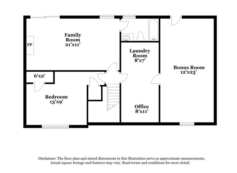 2,450/Mo, 6985 Smoke Ridge Dr Fairburn, GA 30213 Floorplan View 2
