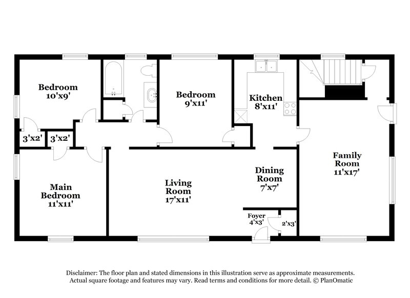 2,220/Mo, 1164 Lloyd Dr Forest Park, GA 30297 Floor Plan View 2