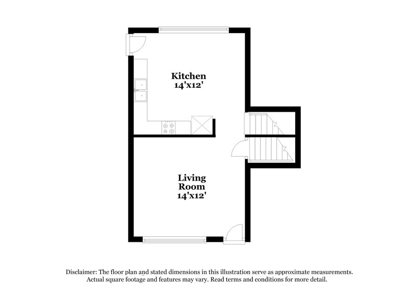 2,220/Mo, 5769 Phillips Dr Forest Park, GA 30297 Floor Plan View 2