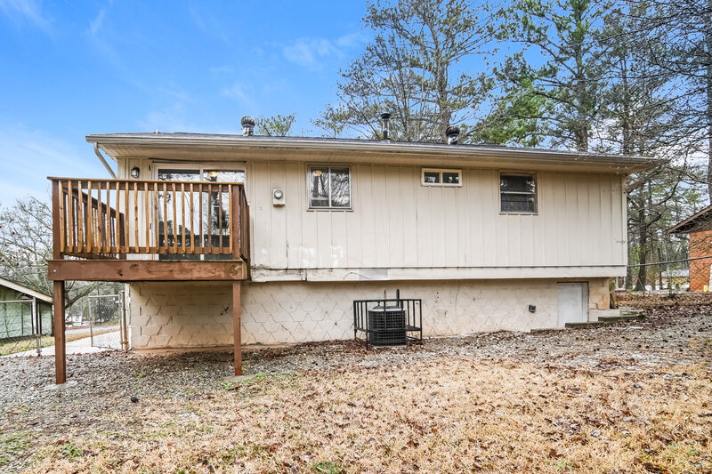 1,880/Mo, 6500 Boca Grande Blvd Forest Park, GA 30297 Rear View 2