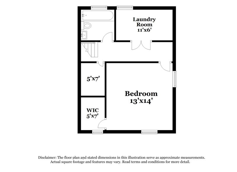 2,080/Mo, 820 Oakdale Dr Forest Park, GA 30297 Floor Plan View