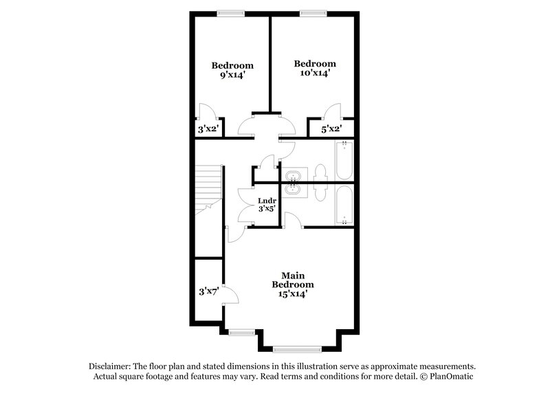 1,590/Mo, 1911 Grove Way Hampton, GA 30228 Floor Plan View 2