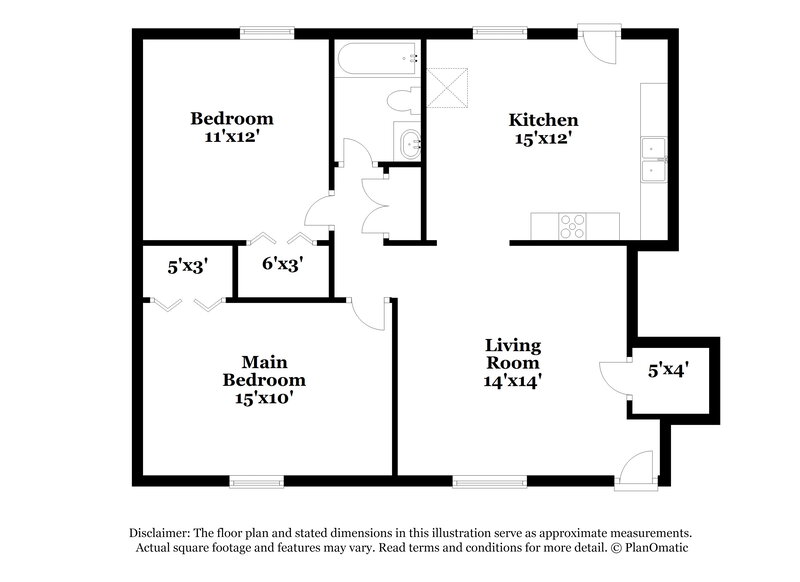 0/Mo, 108 Burkshire Ct Unit A Jonesboro, GA 30236 Floor Plan View