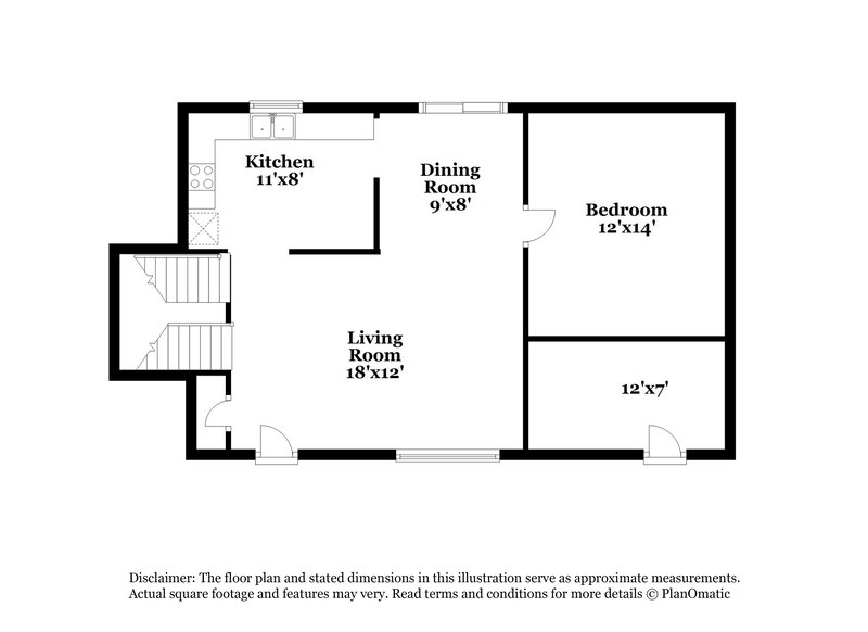 1,790/Mo, 377 Brittan Trl Jonesboro, GA 30236 Floor Plan View