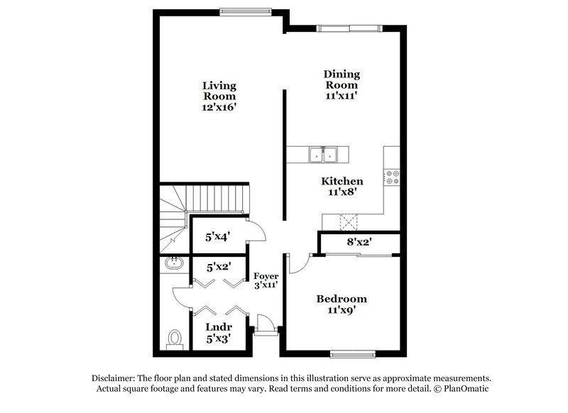 1,360/Mo, 819 Park Villa Way Jonesboro, GA 30238 Floor Plan View