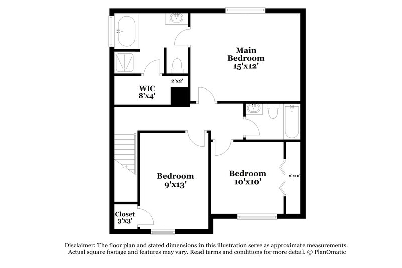 1,830/Mo, 1322 SANDYBROOK Court Lithonia, GA 30058 Floorplan View 2
